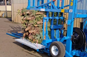 If you are in the business of producing and selling Christmas trees you know that being efficient and delivering what your customers want is the key to being successful. Our portable tree palletizer is the most cost-effective and reliable unit on the market. 