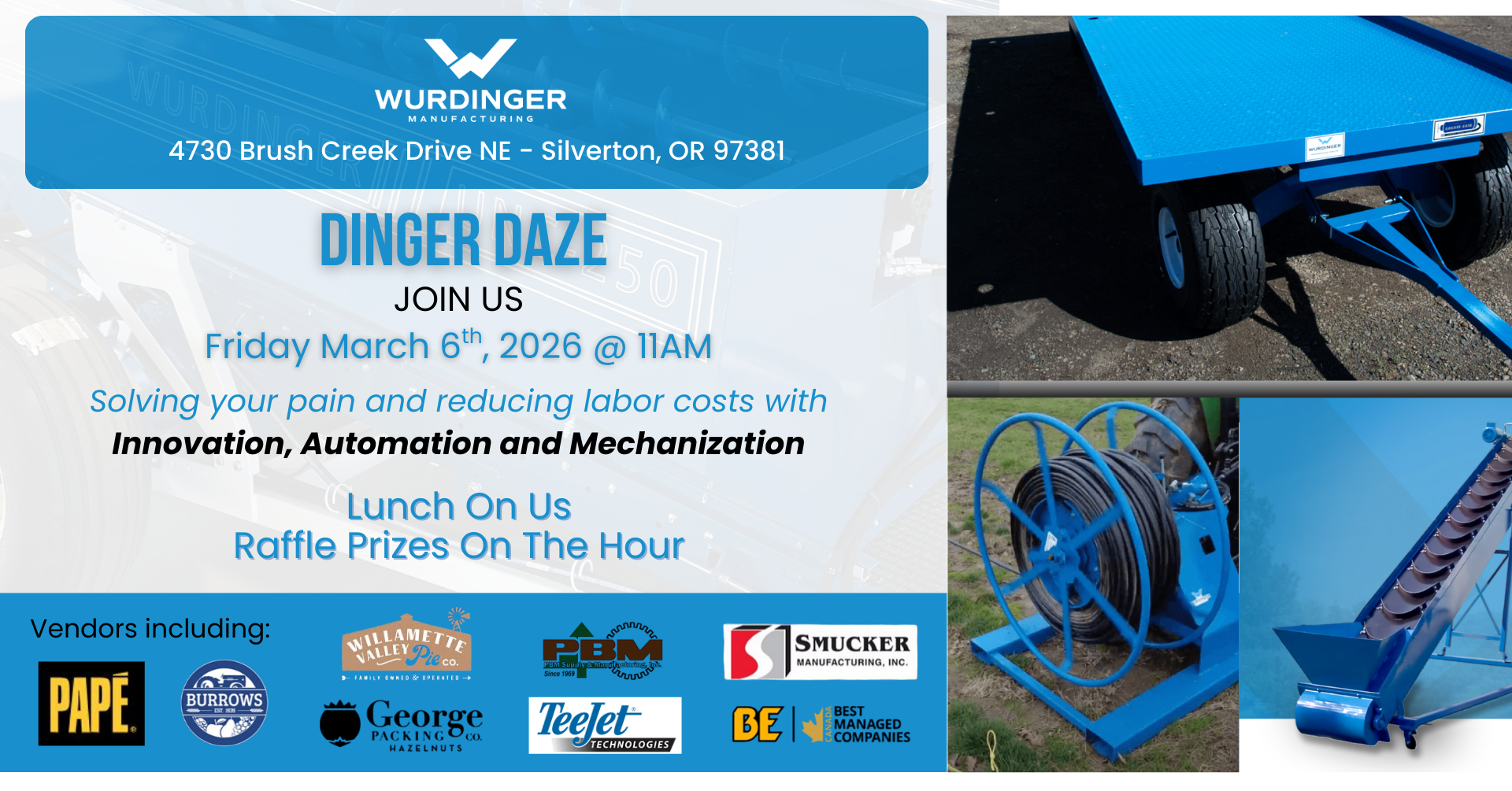 Dinger Daze In-House Event | Wurdinger Manufacturing
