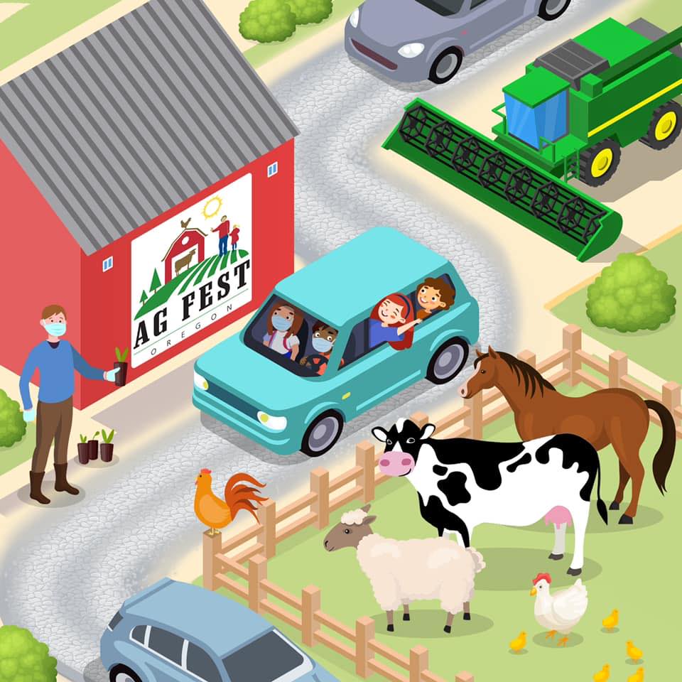 Wurdinger Manufacturing booth at Oregon Ag Fest 2026 in Salem Oregon