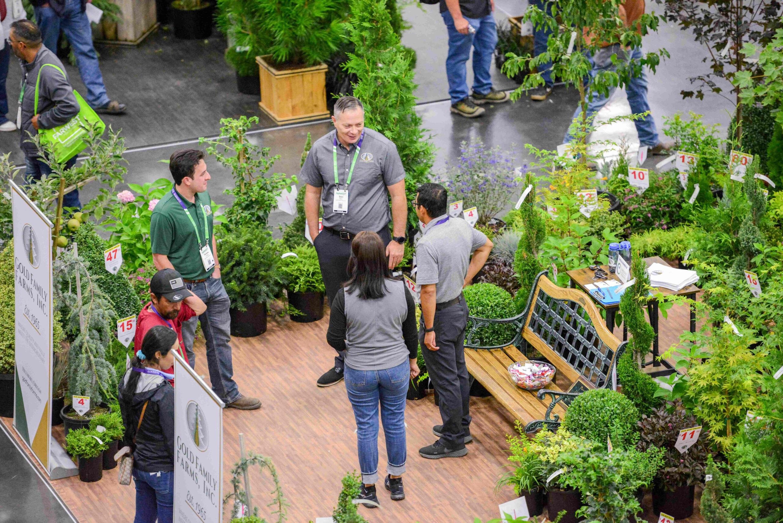 Farwest Show 2026 at Oregon Convention Center Portland showcasing nursery and greenhouse industry exhibits