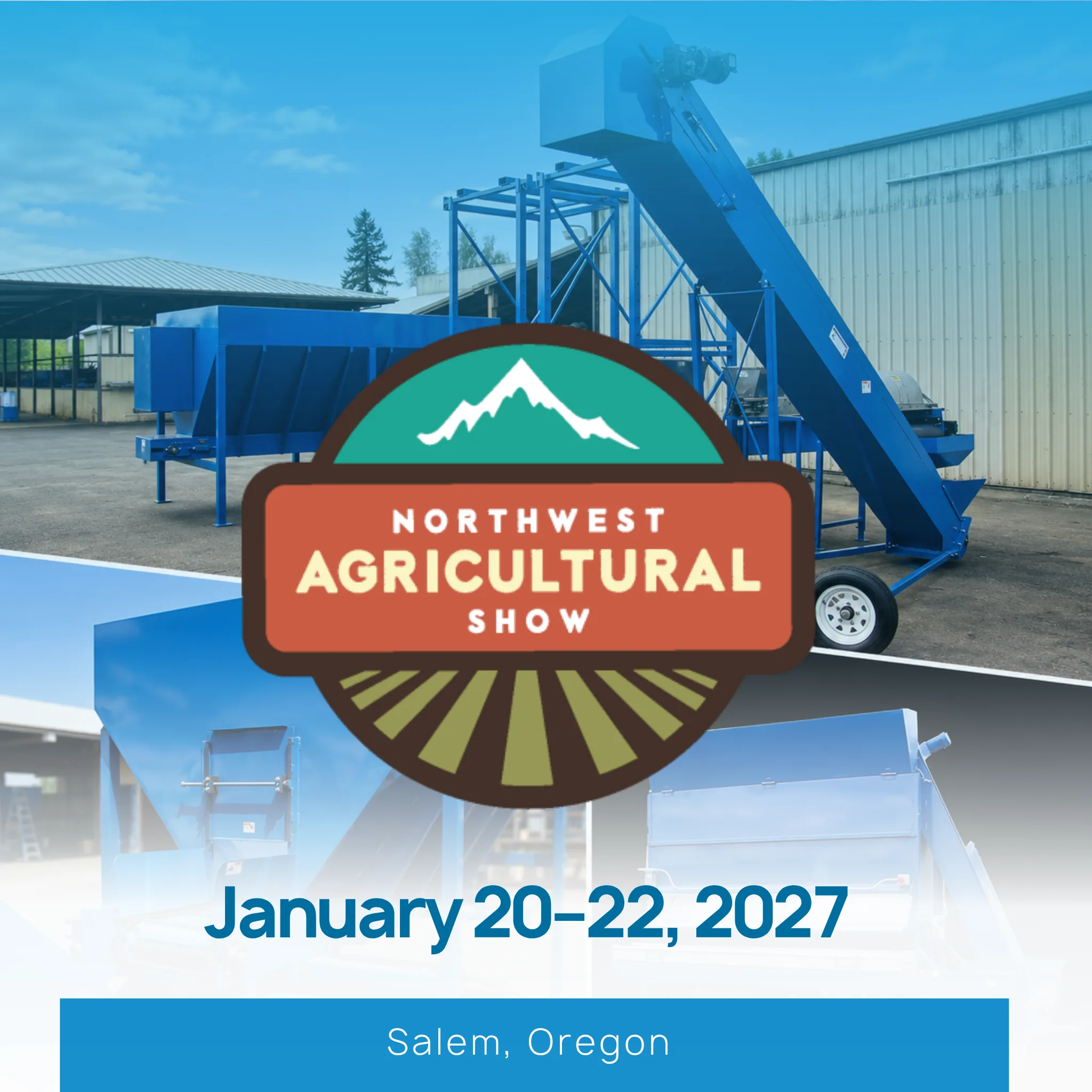 Wurdinger Manufacturing at the Northwest Agricultural Show, January 20–22, 2027, Salem, Oregon